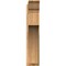 Ekena Millwork Westlake Rough Sawn Traditional Outlooker, Western Red Cedar, 8"W x 30"D x 38"H OUT08X30X38WTL01RWR - alternate 4